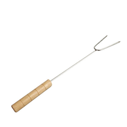 Stainless Steel Wooden Handle Barbecue Clip Barbecue Fork Barbecue Spatula Barbecue Tool Set